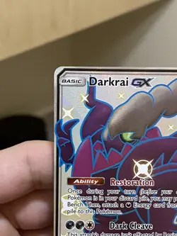 Darkrai GX SV70/SV94 Hidden Fates 2019 Shiny Vault Holo Pokemon Card TCG - Image 2