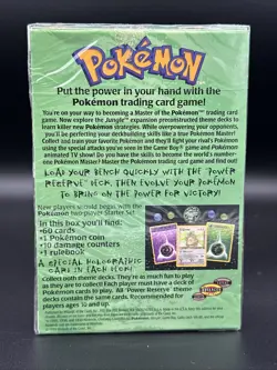 1999 Pokemon Card Jungle Set Power Reserve Theme Deck Sealed - Image 2