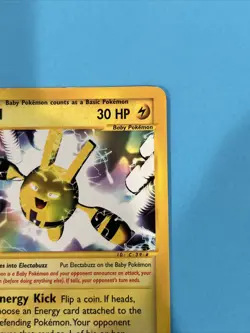 Elekid 9/147 - Aquapolis Rare - eReader-Pokemon Card - NM - Image 2