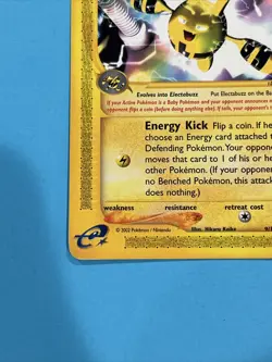 Elekid 9/147 - Aquapolis Rare - eReader-Pokemon Card - NM - Image 4