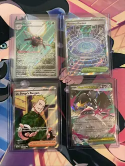 8 Card Lot Of Pokemon Halos ( 4 Mega Evolution And 4 Destine Rivals) - Image 1