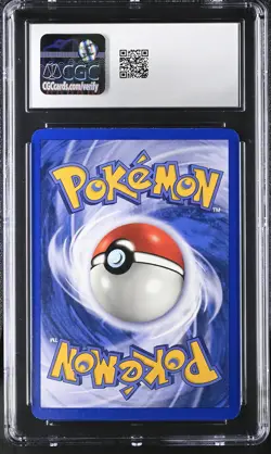 CGC 9 MINT Hitmonlee 1999 Fossil 7/62 Holo Pokemon Card - Image 2