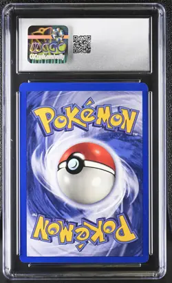 CGC 9 MINT Hitmonchan 1999 Base Set 7/102 Holo Pokemon Card - Image 2