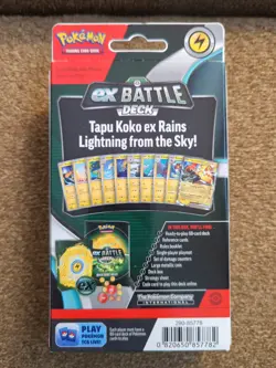 Pokemon Tapu Koko EX Battle Deck, Ready To Play, 60 Cards - Image 2