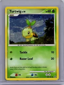 Pokemon Turtwig 103/130 (Cosmos Holofoil) League & Championship Cards (PR) MP - Image 1