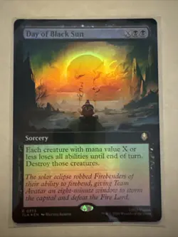 Day of Black Sun NM Foil Avatar The Last Airbender Magic The Gathering Mtg - Image 1
