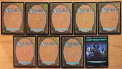 Set of 9 Blue Fish Creatures & Spells *NM* (English Magic EDH MTG Commander) - Image 2