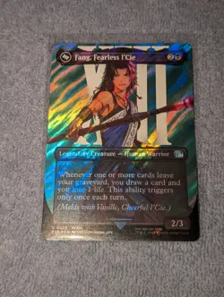 Fang, Fearless l'Cie (Borderless) (Surge Foil) Final Fantasy Foil - Image 1