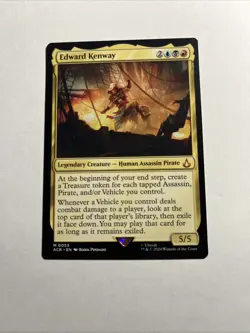 Edward Kenway - Universes Beyond: Assassin's Creed MTG Plus Bonus Rare!!! - Image 1