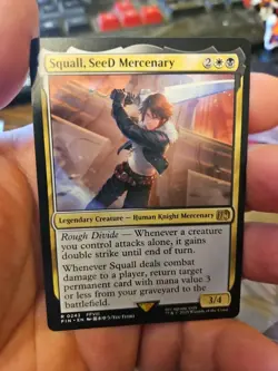 MTG - FINAL FANTASY - Squall, SeeD Mercenary - NM - NF - Image 1