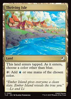 Thriving Isle Avatar: The Last Airbender: Eternal-Legal NM MTG Non-Foil - Image 1