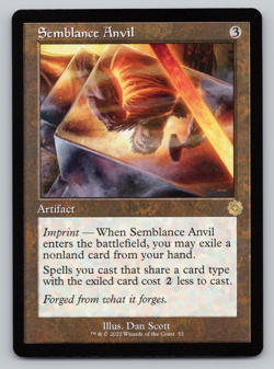 Semblance Anvil Retro Frame Artifact - Brother's War - MTG - Image 1