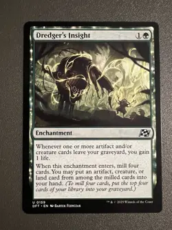 MTG Dredger's Insight U Aetherdrift 159 NM - Image 1
