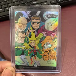 MTG Hex - 0017 (Borderless) FOIL Spider Man MYTHIC - Image 1