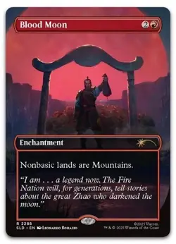 Blood Moon #2288 (NM) Secret Lair Drop SLD Magic MTG - Image 1