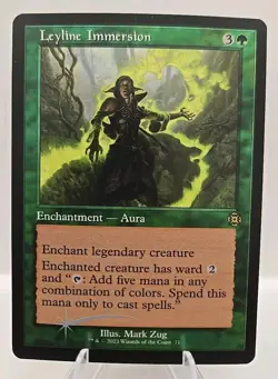 Leyline Immersion (Retro Frame) MTG March of the Machine: The Aftermath Foil - Image 1