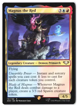Magnus the Red 131 MTG 40K NM - Image 1