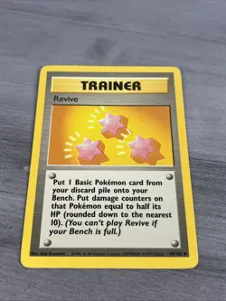 Pokemon Base UNLIMITED EDITION Card 89/102 Trainer Revive NM/MT Nintendo Vtg TCG - Image 1