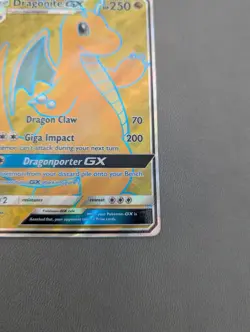 Pokemon TCG Dragonite GX Full Art Holo Card 67/70 Dragon Majesty Ultra Rare NM - Image 4