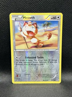 Meowth 53/83 REVERSE HOLO XY Generations Pokemon English Foil TCG - Image 3