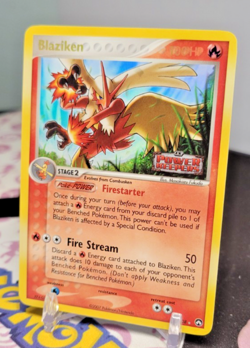 Blaziken 5/108 Pokemon TCG EX Power Keepers Reverse Holo Stamp - Image 2