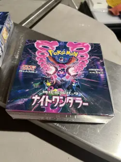 Pokemon Night Wanderer sv6a Booster Box Japanese Sealed New US Seller Ships ASAP - Image 1