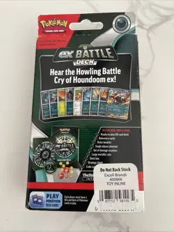 Set of 2 - 1 of Each - Melmetal/Houndoom ex Battle Deck Pokemon TCG - Image 3