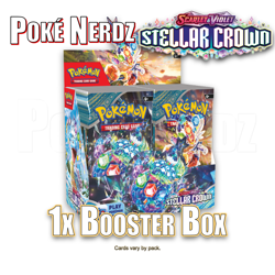 Pokemon TCG: SV07: Stellar Crown Booster Box - Factory Sealed Display (36 Packs) - Image 1