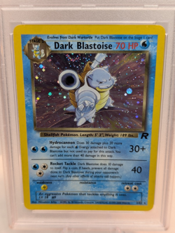 2000 Pokemon Rocket Dark Blastoise Holo #3 PSA 8 NM-MT - Image 2