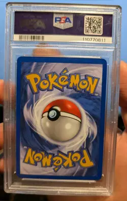 2000 Pokemon Rocket Dark Blastoise Holo #3 PSA 8 NM-MT - Image 3
