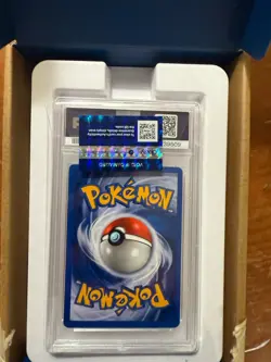 2001 Pokemon Southern Islands Mew Holo w/Swirl #1 - PSA 7 NEAR MINT CLEAN! - Image 2