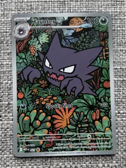 Haunter (27) [Illustration Rare Promo] (NM) - Pokemon - Mega Evolution (ENG) - Image 1