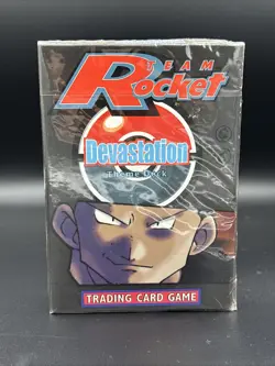Pokemon TCG Team Rocket Devestation Theme Deck Box - Image 1
