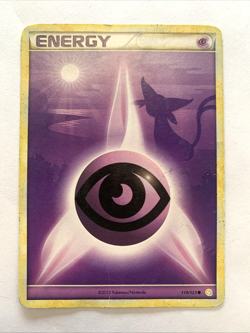 Psychic Energy 119/123 Heart Gold Soul Silver Espeon Pokemon TCG - Image 1