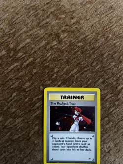 The Rocket’s Trap 19/132 - Holo Rare Trainer - Team Rocket 2000 WOTC Pokemon TCG - Image 3