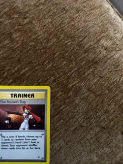The Rocket’s Trap 19/132 - Holo Rare Trainer - Team Rocket 2000 WOTC Pokemon TCG - Image 4