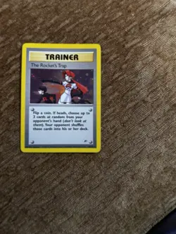 The Rocket’s Trap 19/132 - Holo Rare Trainer - Team Rocket 2000 WOTC Pokemon TCG - Image 5