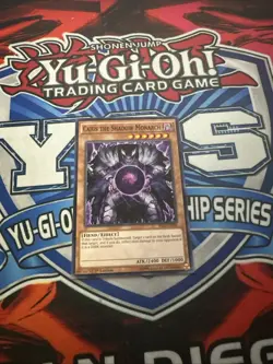 1x Yugioh - Caius the Shadow Monarch -SR01-EN004 - 1st Ed - NM - Image 1