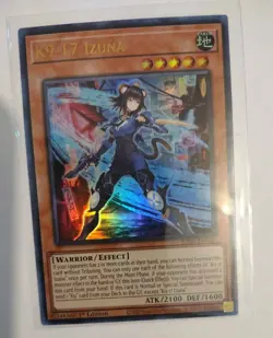 Yu-Gi-Oh TCG - K9-17 Izuna Ultra Rare - Justice Hunters JUSH-EN031 - NM - Image 1