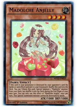 Madolche Anjelly - MP15-EN019 - Ultra Rare - 1st Edition x1 Lightly Played - Image 1