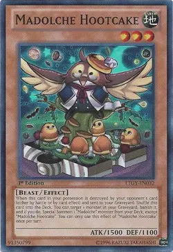 Madolche Hootcake - LTGY-EN032 - Super Rare - Unlimited Edition x1 Moderately Pl - Image 1