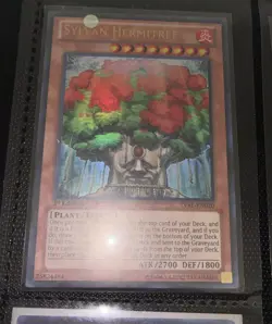 Yugioh Sylvan Hermitree LVAL-EN020 Ultra Rare 1st Ed NM - Image 1