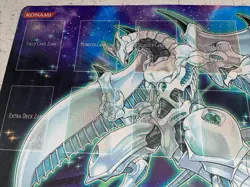 YUGIOH 2010 STARSTRIKE BLAST SNEAK PEEK PLAYMAT SHOOTING STAR DRAGON BRAND NEW - Image 2