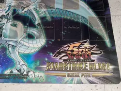 YUGIOH 2010 STARSTRIKE BLAST SNEAK PEEK PLAYMAT SHOOTING STAR DRAGON BRAND NEW - Image 4