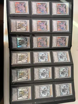 Yugioh Collection Binder Full Of Holographic Extra Deck Monsters - Image 5