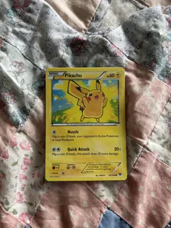 XY Base Set Pikachu cosmos Holo 42/146 - 2014 promo Pokemon Card - Sealed/New - Image 1