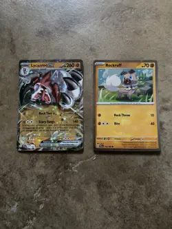 Lycanroc EX 117/193 - Paldea Evolved - Pokemon Card - Near Mint - Image 1