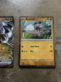 Lycanroc EX 117/193 - Paldea Evolved - Pokemon Card - Near Mint - Image 5