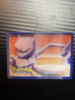 Rare Pokemon Mewtwo 1998 Nintendo Gamefreak Hasbro 3D Lenticular Promo Card - Image 1