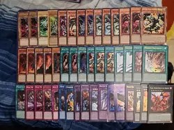 Yugioh 46 Card Red Eyes Primite Deck Core Drillbeam Starlight Fullmetal Slash - Image 2